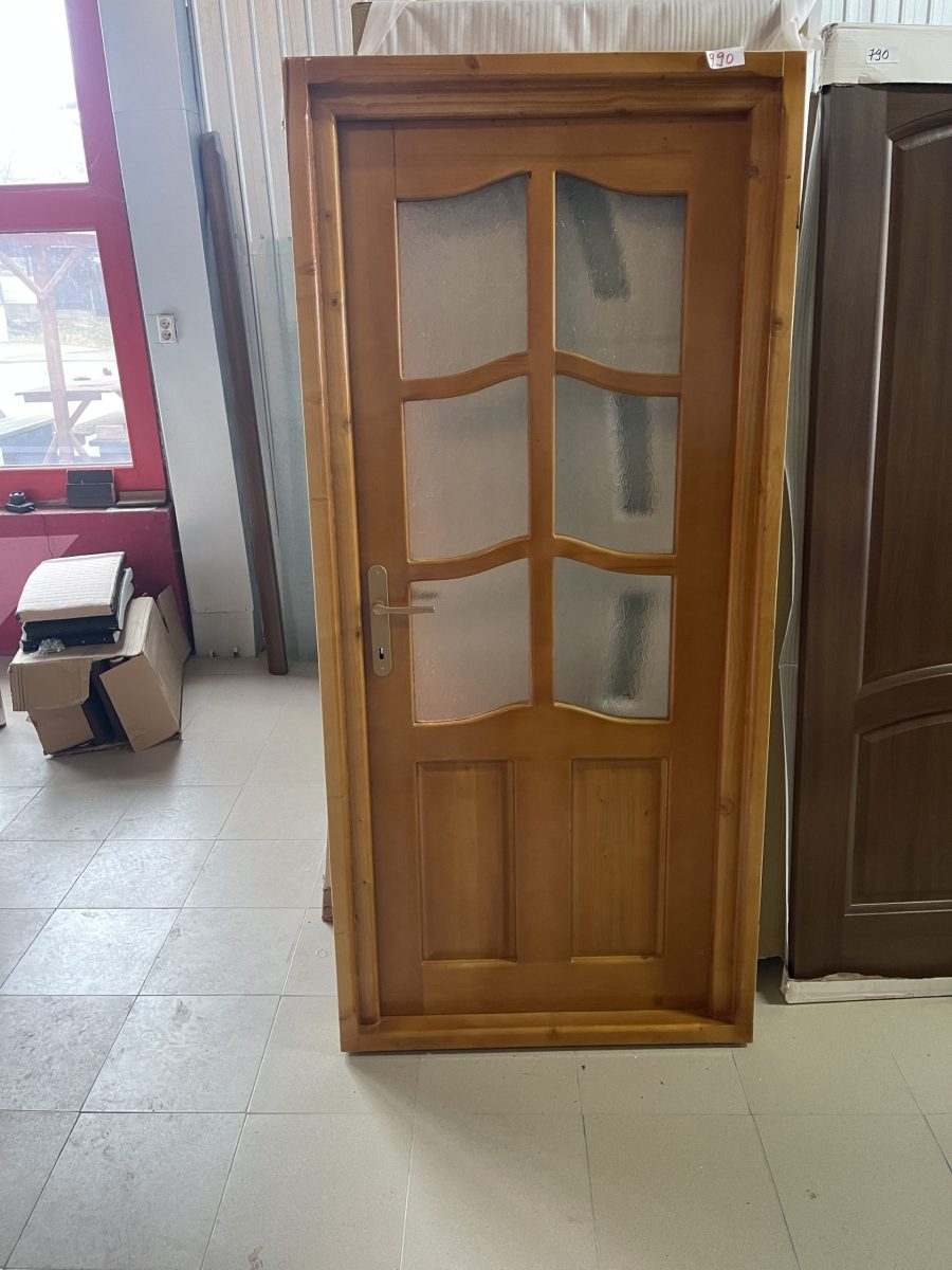Ușă lemn masiv brad Târgu Neamț