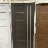 Ușă de interior lemn placată cu două straturi de MDF pentru a nu genera crăpături în timp.