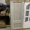 Ușă de interior lemn placată cu două straturi de MDF pentru a nu genera crăpături în timp.