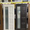 Ușă de interior lemn placată cu două straturi de MDF pentru a nu genera crăpături în timp.
