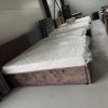Saltea Suceava cu Arcuri 25 cm grosime.Arcuri din otel de 2.2mm grosime cu paslă si 5cm de spuma.